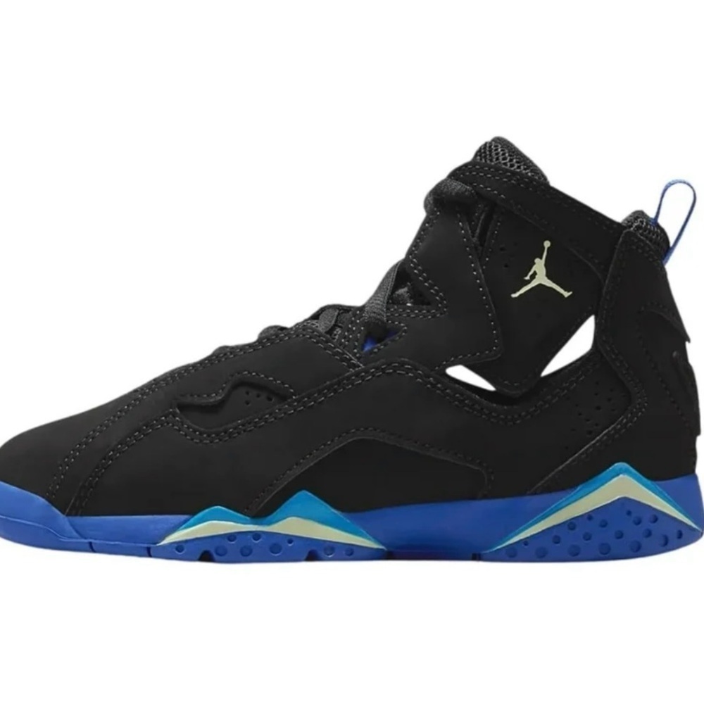Little Kid's Jordan True Flight Blck/Barely Volt-Hypr Ryl